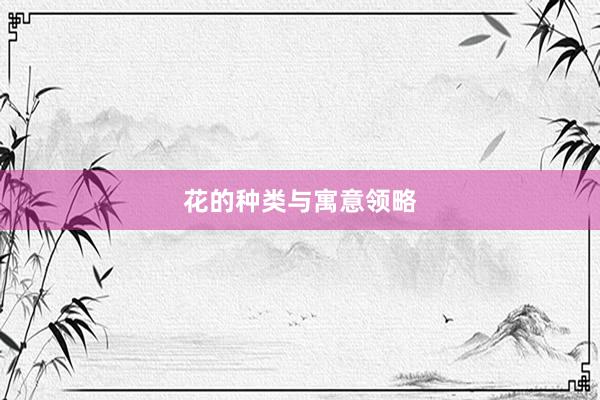 花的种类与寓意领略